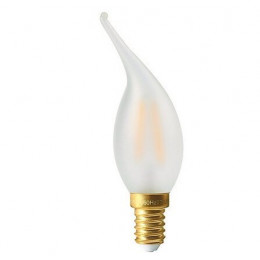 Flamme Cv4 Filament Led 5w E12 500lm Dimmable Matte (culot Américain)