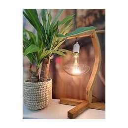 Ampoule 'champignon' Filament Led Spiral 4w E27 2000k Ambré