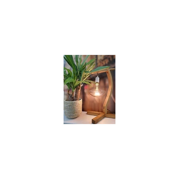 Ampoule 'champignon' Filament Led Spiral 4w E27 2000k Ambré