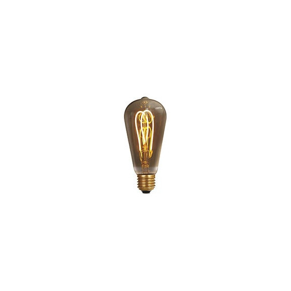 Ampoule Edison Filament Led Loops 4w E27 2000k160lm Dim Smokey