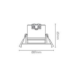 Spot Led Orientable 6w 4000k 600lm 40°