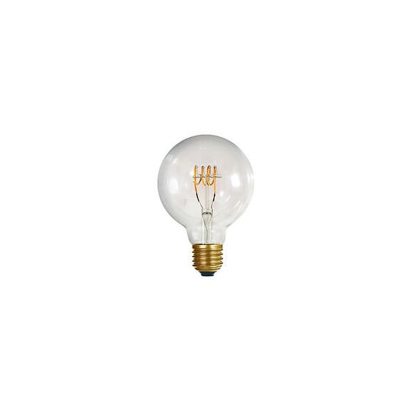 Ampoule Globe G95 Filament Led Torsadés 4w E27 2200k 240lm Dimmable