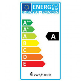 Ampoule Edison Filament Led Loops 4w E27 2000k160lm Dim Smokey