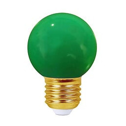 Sphérique Led 1w E27 30lm Vert