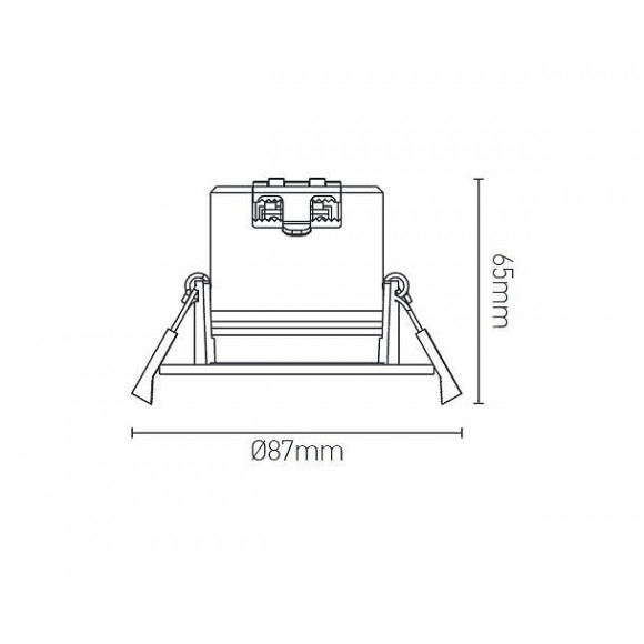 Spot Led Orientable 6w 4000k 600lm 40°