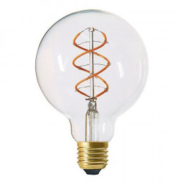 Globe G95 Filament Led Twisted 4w E27 Blanc Doux Claire