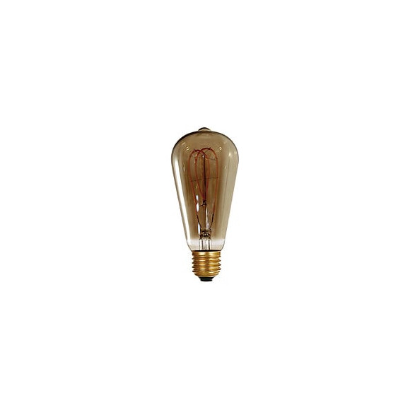 Ampoule Edison Filament Led Loops 5w E27 2000k 220lm Smokey