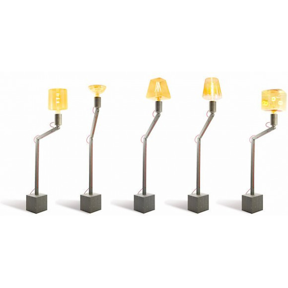 Fabrice Peltier - Ampoule Géante 'lop' Filament Led 4w E27 Dimmable Ambrée