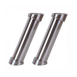 Support De Snack Lux En Aluminium Finition Inox Brossé Lot De 2