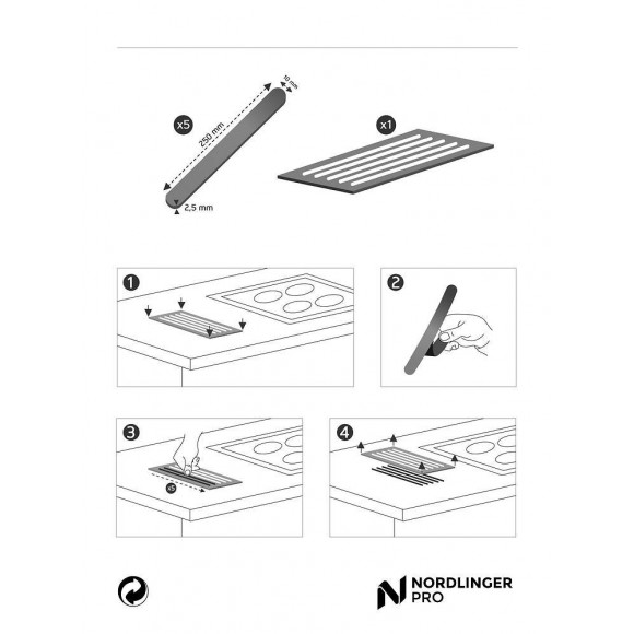 Top Protect, Baguettes Repose Plat