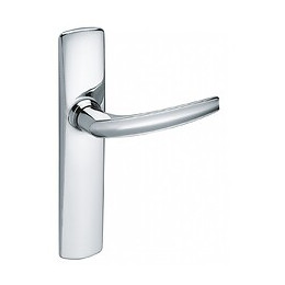 2 Poignées De Porte Rivangers Sans Trou Vachette, Zamak Entraxe 165 Mm