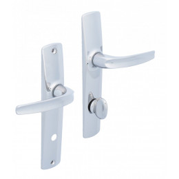 2 Poignées De Porte Rivangers Condamnation Vachette, Zamak Entraxe 165 Mm