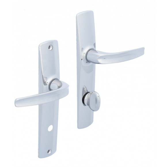 2 Poignées De Porte Rivangers Condamnation Vachette, Zamak Entraxe 165 Mm