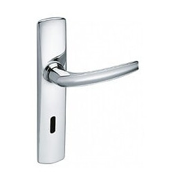 2 Poignées De Porte Rivangers Trou De Clé Vachette, Zamak Entraxe 165 Mm