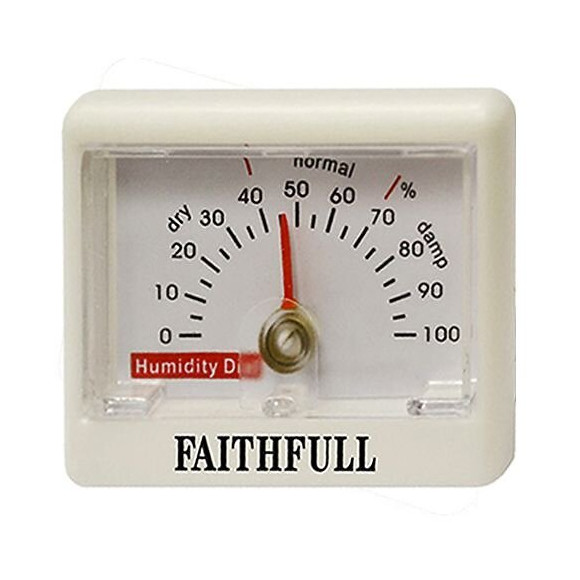 Mesureur D'humidité Hygromètre - 50 X 70 Mm De 0 % À 100 %