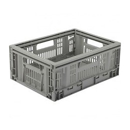 Casier Tontarelli Plastique Gris L.40 X P.30 X H.16.9 Cm Cm, 15.8 L