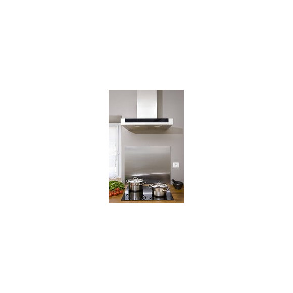 Fond De Hotte, Largeur 90cm, Hauteur 70cm, Finition Inox