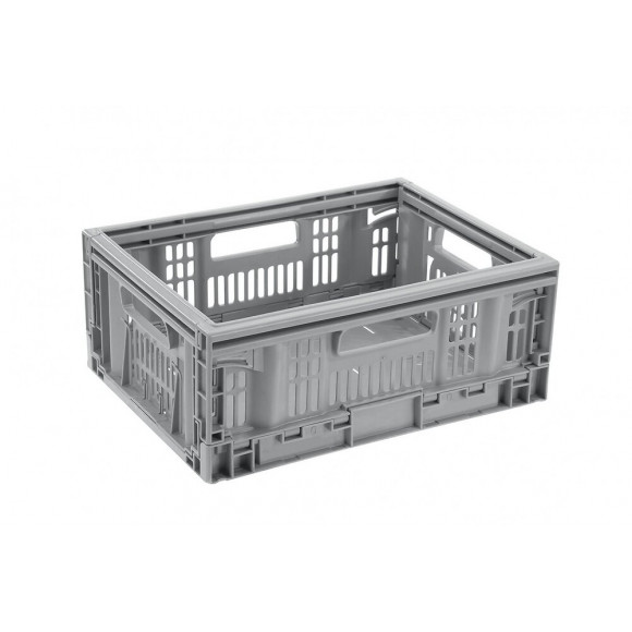 Casier Tontarelli Plastique Gris L.40 X P.30 X H.16.9 Cm Cm, 15.8 L