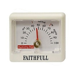 Mesureur D'humidité Hygromètre - 50 X 70 Mm De 0 % À 100 %