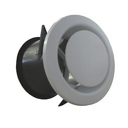 Bouche D'extraction Pvc S&p, Diam.125/125 Mm Ber 125 P