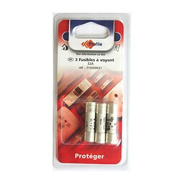 3 Fusibles À Voyant 10.3x38mm - 32a