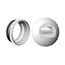 Bouche D'extraction Pvc S&p, Diam.125/125 Mm Barj 30