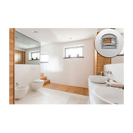 Bouche D'extraction Pvc S&p, Diam.125/125 Mm Barj 45/135