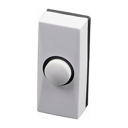 Bouton De Sonnette Filaire Scs Sentinel Golfy 7900, Blanc