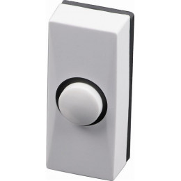 Bouton De Sonnette Filaire Scs Sentinel Golfy 7900, Blanc