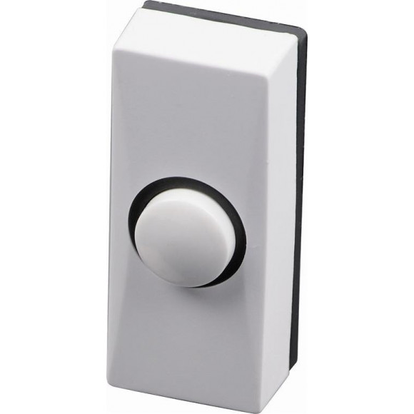 Bouton De Sonnette Filaire Scs Sentinel Golfy 7900, Blanc