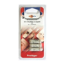 3 Fusibles À Voyant 10.3x31.5mm - 25a