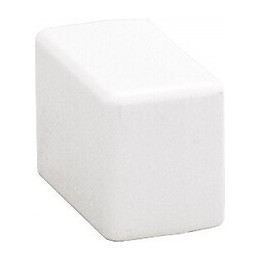 Lot De 2 Embouts Blanc Pour Moulure, H. 1.8 X P.1.8 Cm