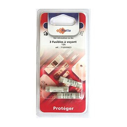 3 Fusibles A Voyant 8.5x31.5 Mm - 16a