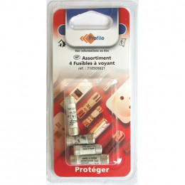 Assortiment 4 Fusibles À Voyant