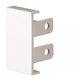 Lot De 2 Embouts Blanc Pour Moulure, H. 4.3 X P.2.8 Cm