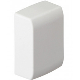 Lot De 2 Embouts Blanc Pour Moulure, H. 2.6 X P.1.5 Cm