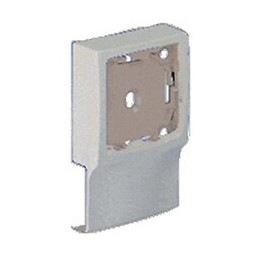 Adaptateur Blanc Pour Moulure, H. 9.4 X P.2.4 Cm