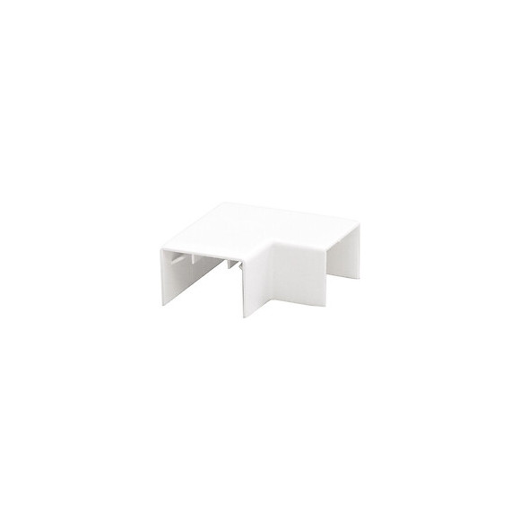 Lot De 2 Angles Plats Blanc Pour Moulure, H. 3.5 X P.1.8 Cm