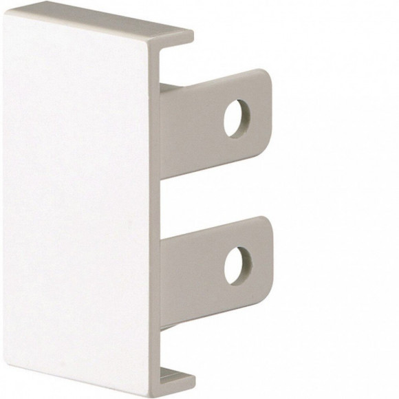 Lot De 2 Embouts Blanc Pour Moulure, H. 4.3 X P.2.8 Cm