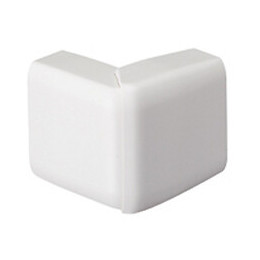 Lot De 2 Angles Extérieurs Variables Blanc Pour Moulure, H. 3.4 X P.1.5 Cm