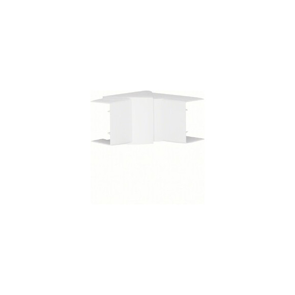 Angle Intérieur Variable Blanc Pour Goulotte, H. 6.3 X P.4.5 Cm