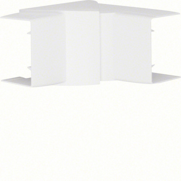 Angle Intérieur Variable Blanc Pour Goulotte, H. 6.3 X P.4.5 Cm