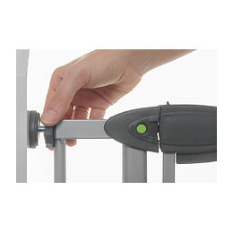 Barrière Métal Roméo, Portillon À Pression 73-81cm, Hauteur 77cm