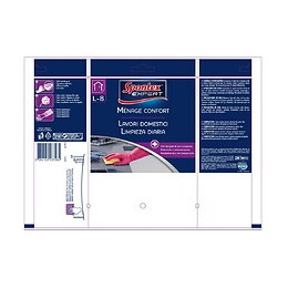 Gants Ménage Confort Spontex Expert, Taille L