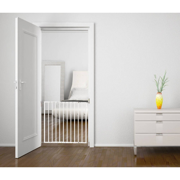 Barrière Métal Léa, Pivotante 64-113cm, Hauteur 73cm