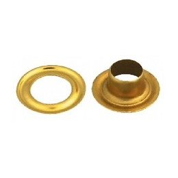 50 Oeillets Laiton Ø 6 Mm