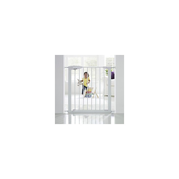 Barrière De Sécurité Enfant Munchkin Portillon Semi-auto Métal Blanc, L.73 /79cm