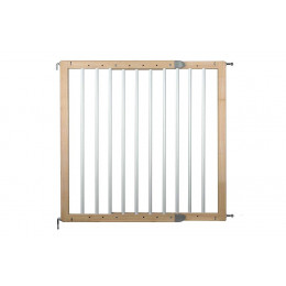 Barrière En Bois/métal Maya, Pivotante, 63-106cm, Hauteur 77cm