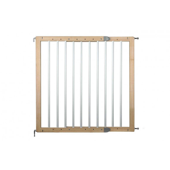 Barrière En Bois/métal Maya, Pivotante, 63-106cm, Hauteur 77cm