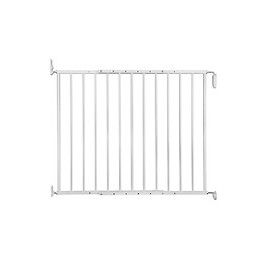 Barrière Métal Wahiki, Pivotante, Double Cadre, 67-113cm, Hauteur 73cm